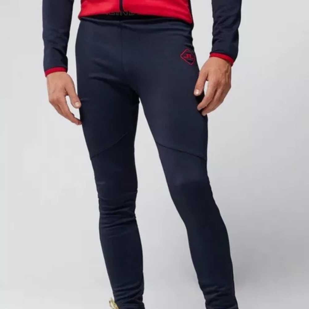 NWT J.Lindeberg Men's Aerial Pant JL Navy Fleece Lined, Sz  $116